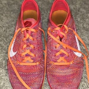 Multicolor Nike Free TR Flyknit Gym Shoes